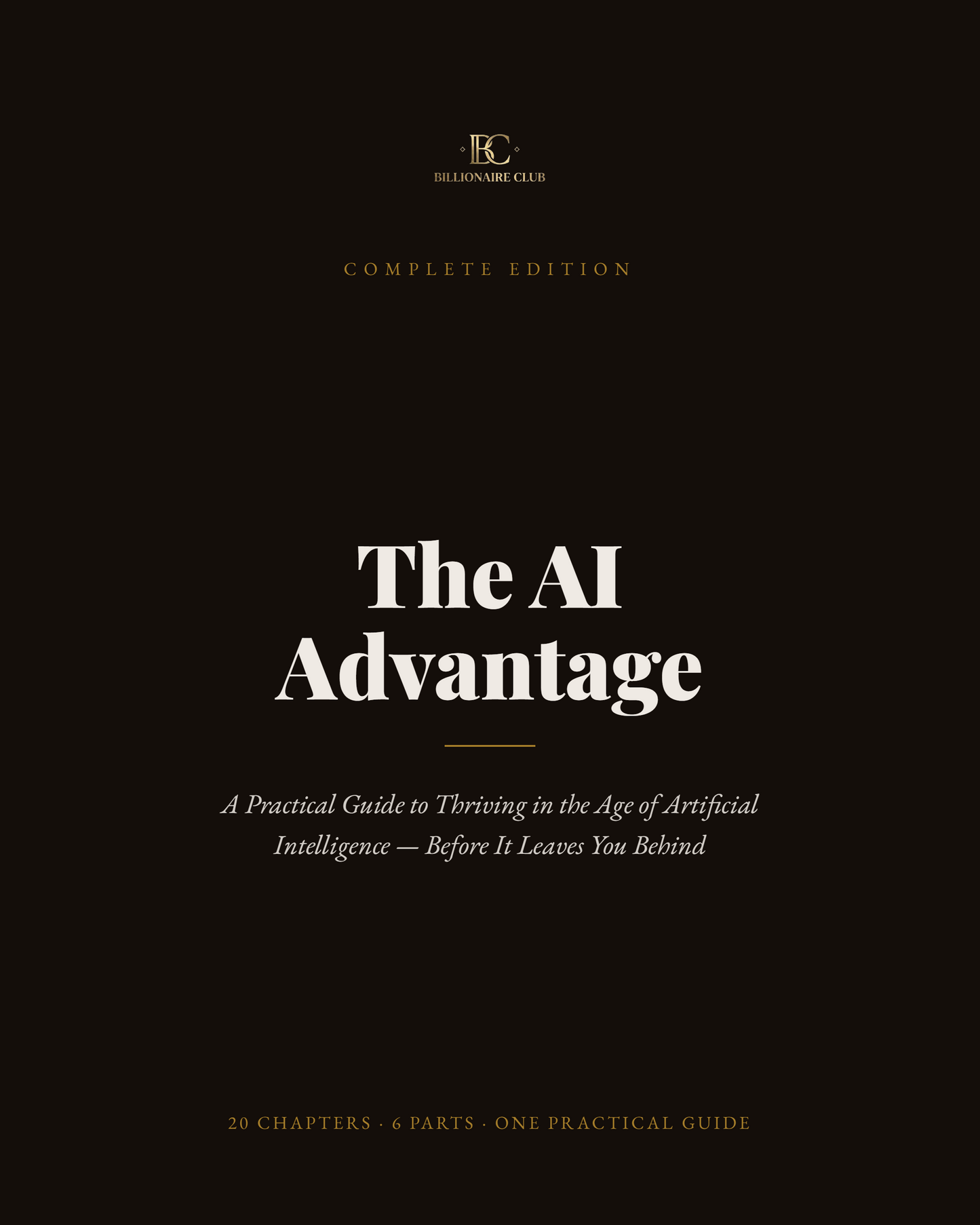"The AI Advantage — a practical guide to thriving in the age of artificial intelligence, book cover"